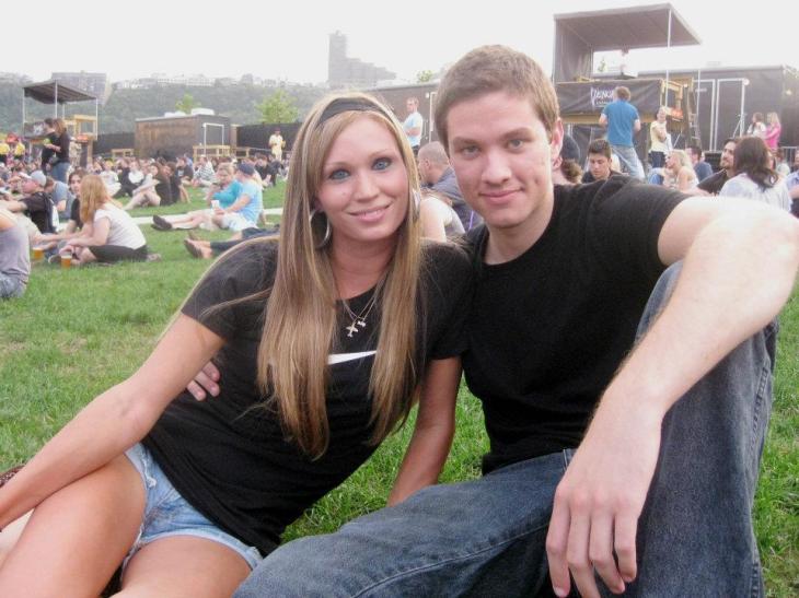 Enjoying an Incubus concert outdoors at Stage AE in Pittsburgh's North Shore.