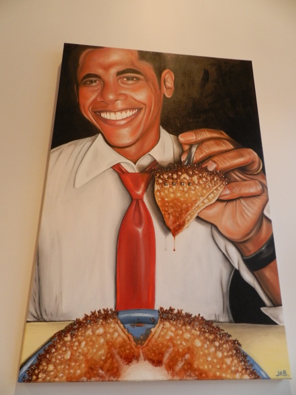 Even Obama loves Pamela's hotcakes!